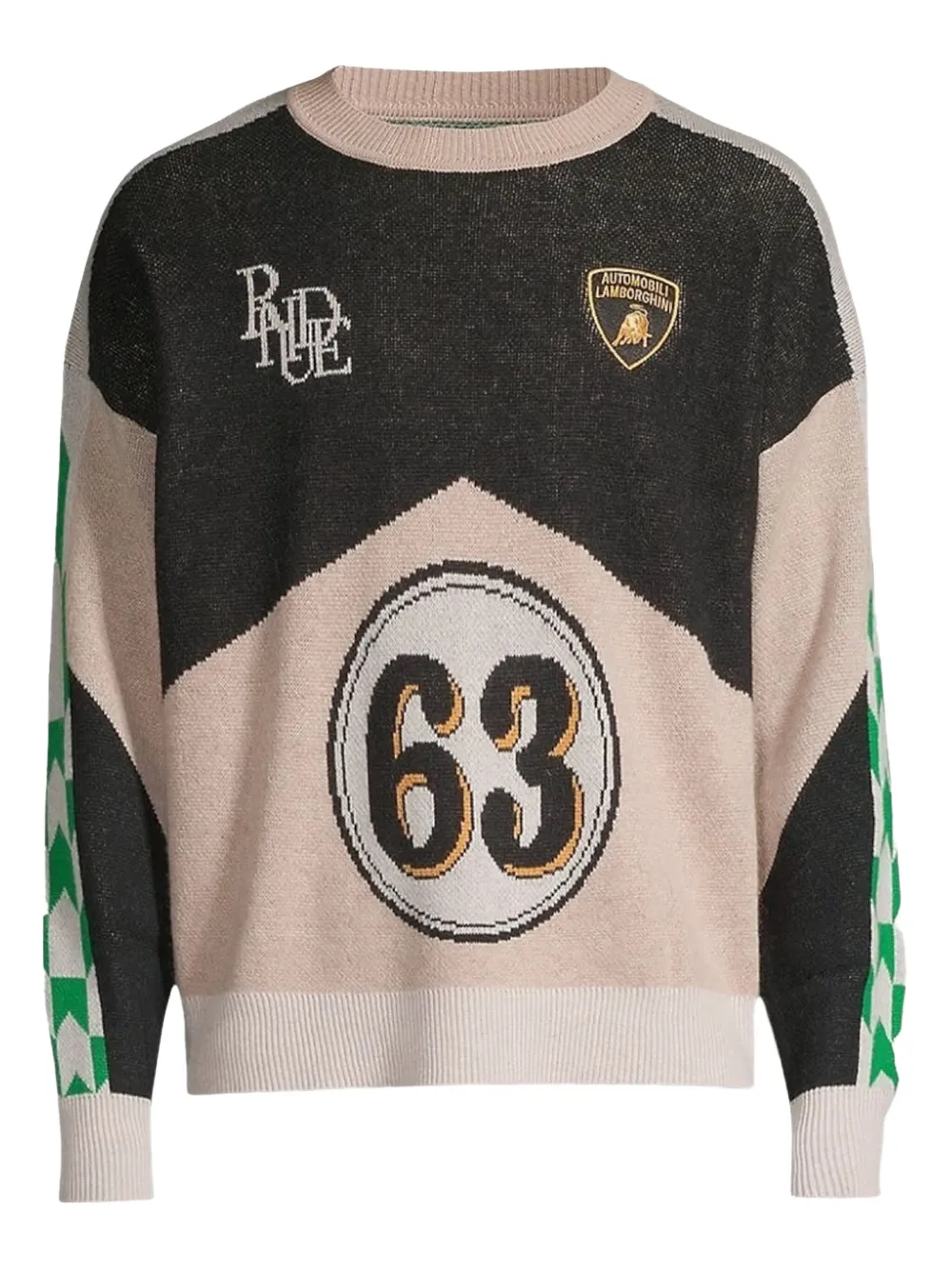 RHUDE x Lamborghini 63 crew-neck sweater | Neutrals | Image 1