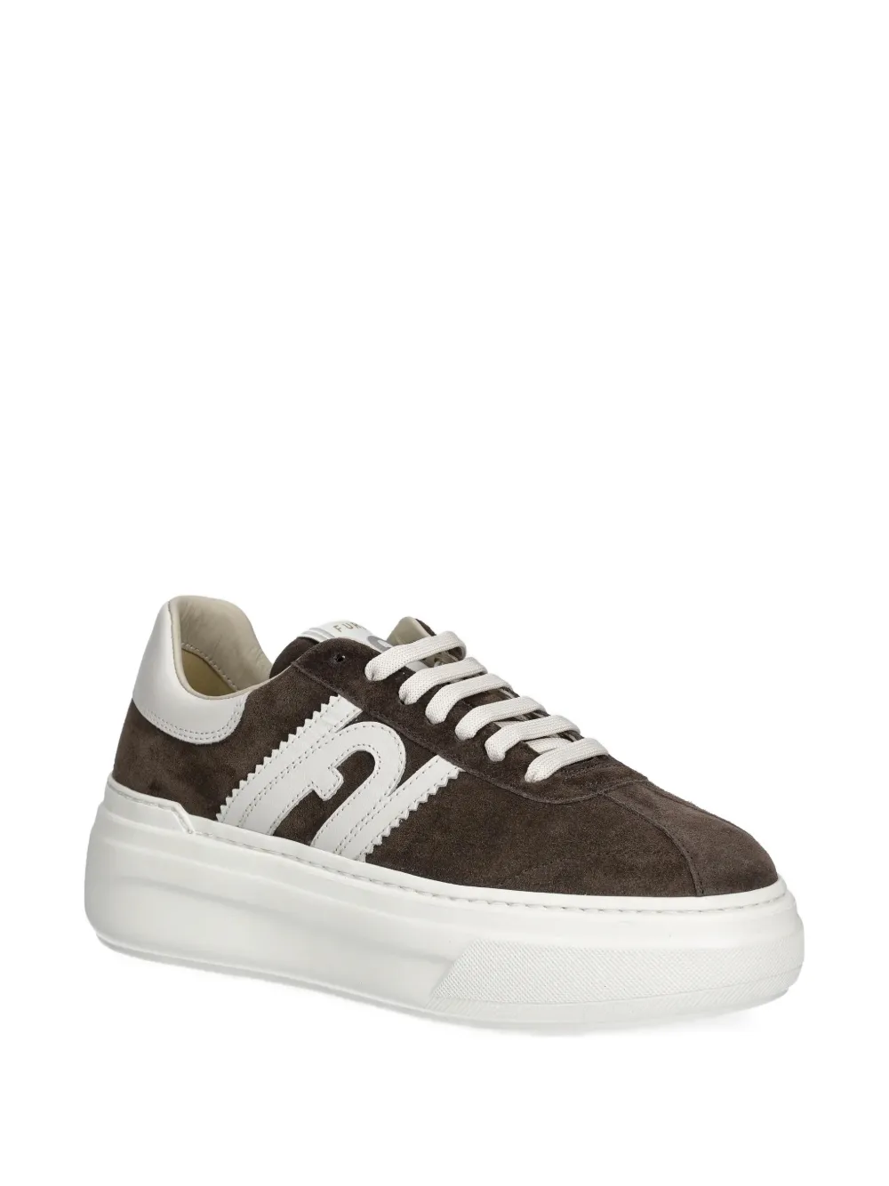 Furla logo trainers - Bruin