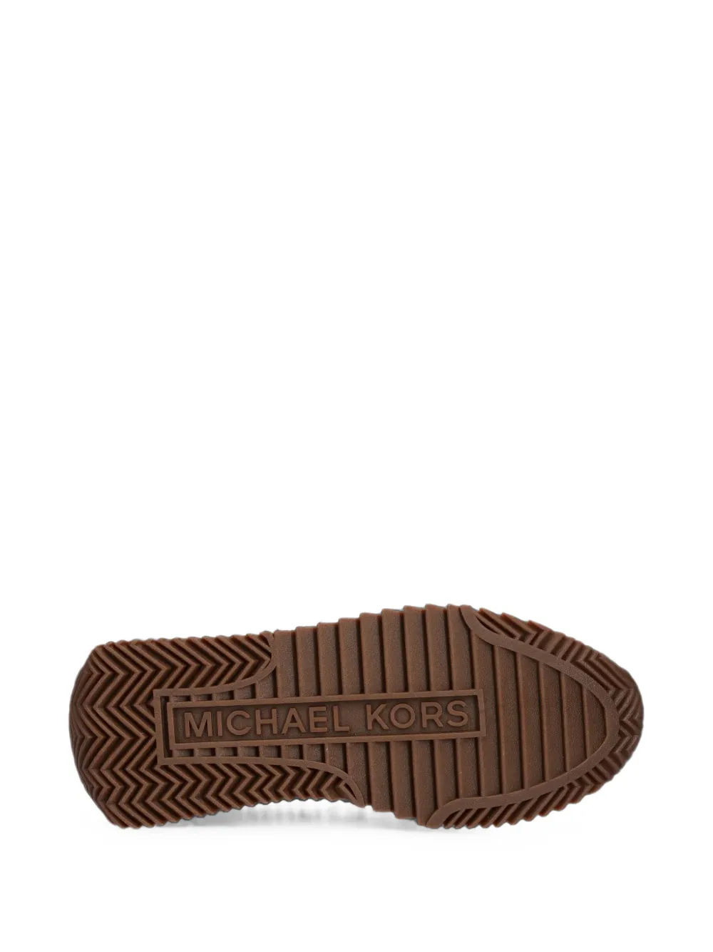 Michael Kors Rhodes leather trainers Zwart
