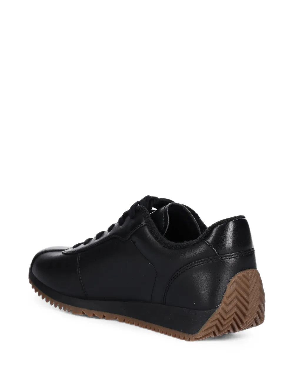 Michael Kors Rhodes leather trainers Zwart