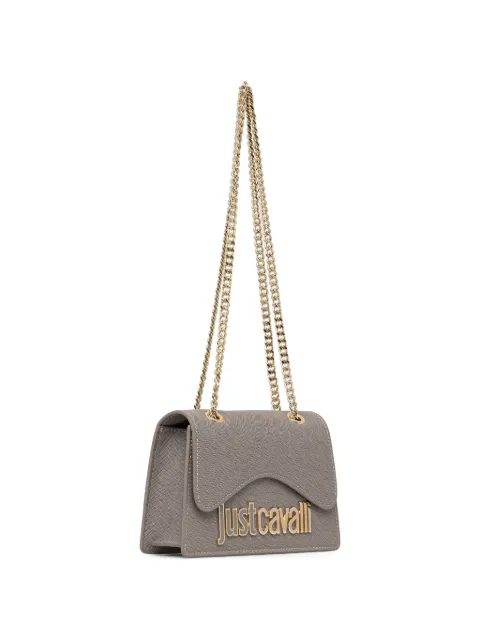 Just Cavalli logo-plaque cross body bag