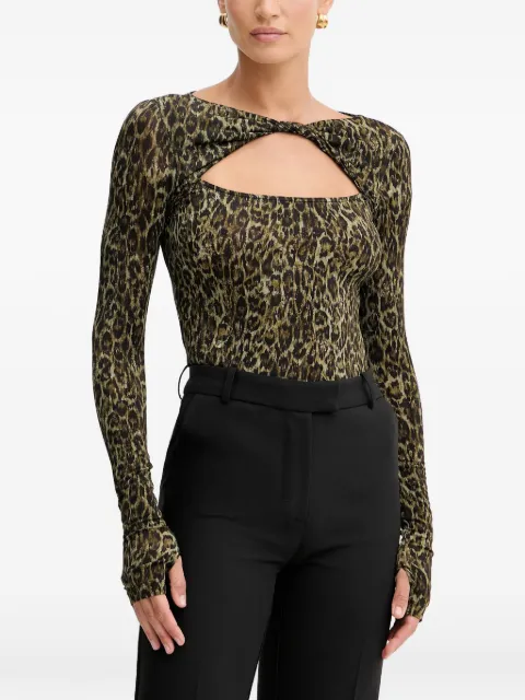 Just Cavalli top con aberturas