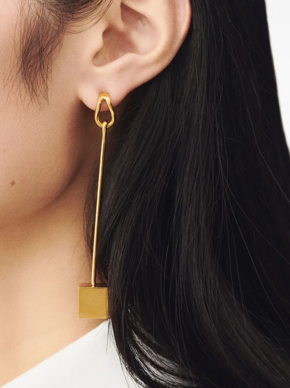 Jacquemus Nodo earrings - Oro