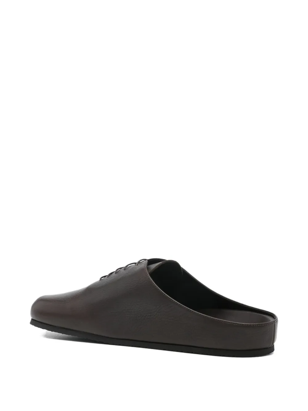 Jacquemus lace-up mules Brown