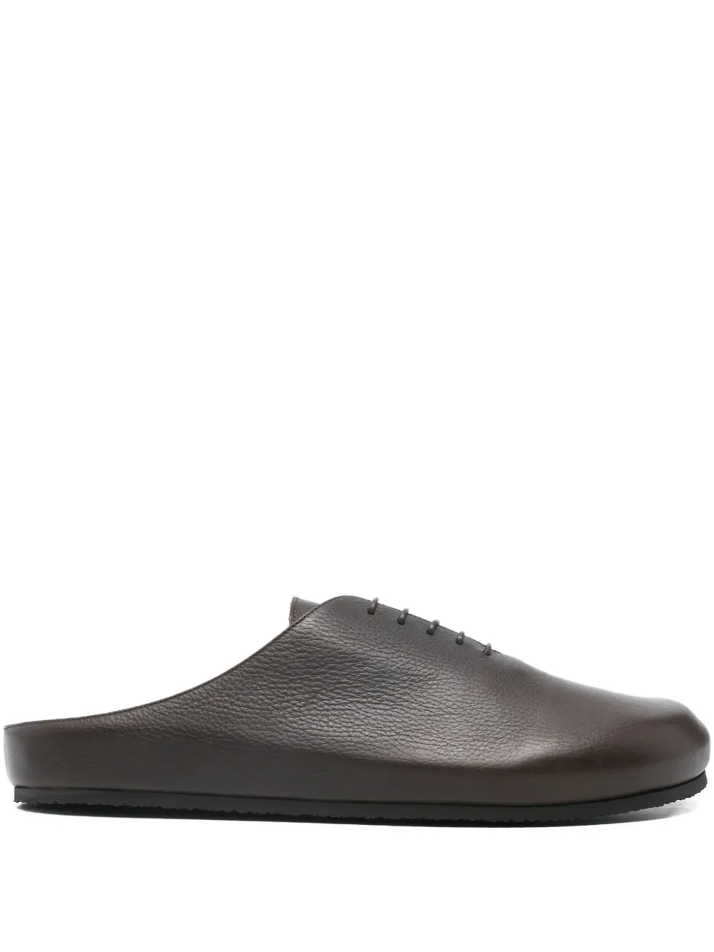 Jacquemus lace-up mules Brown