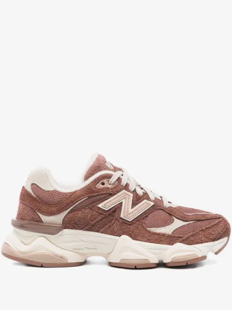 New Balance suede panelled sneakers