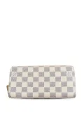 Louis Vuitton Pre-Owned 2021-2025 Damier Azur Zippy Wallet long wallets - White