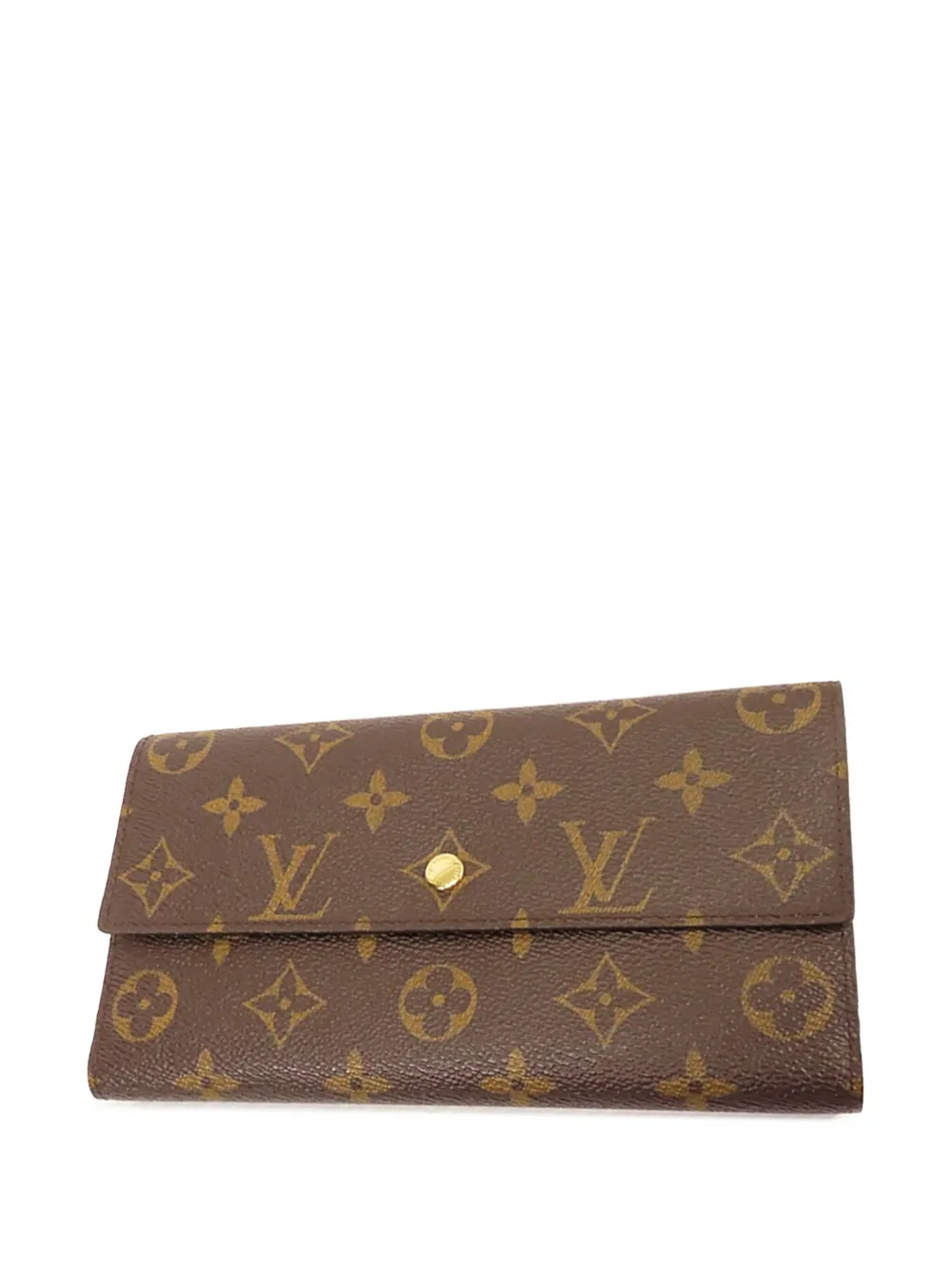 Louis Vuitton Pre-Owned 2011 Monogram Sarah Wallet long wallets | Brown | Image 1