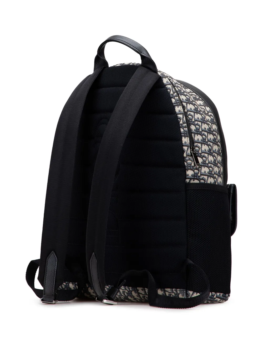 Pre-owned Dior 2023 Oblique Canvas 8 Backpack In Blue