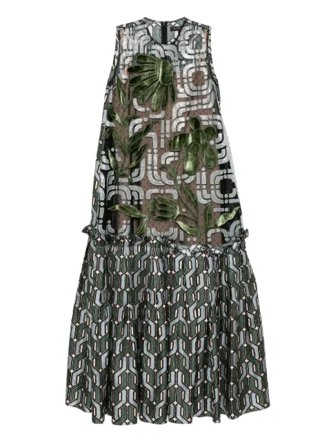 Biyan printed silk dress