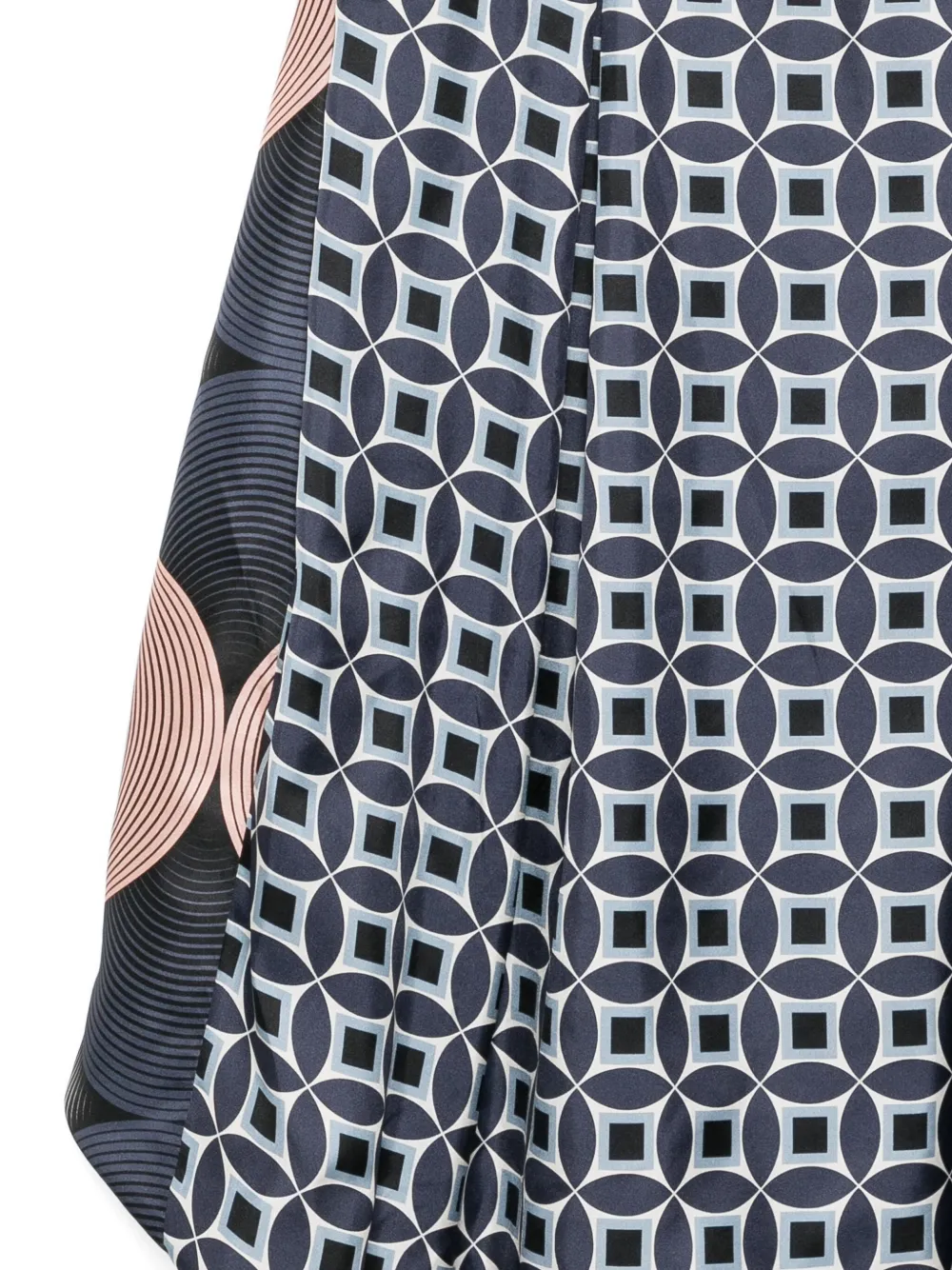 Biyan Printed Silk Skirt In Multi