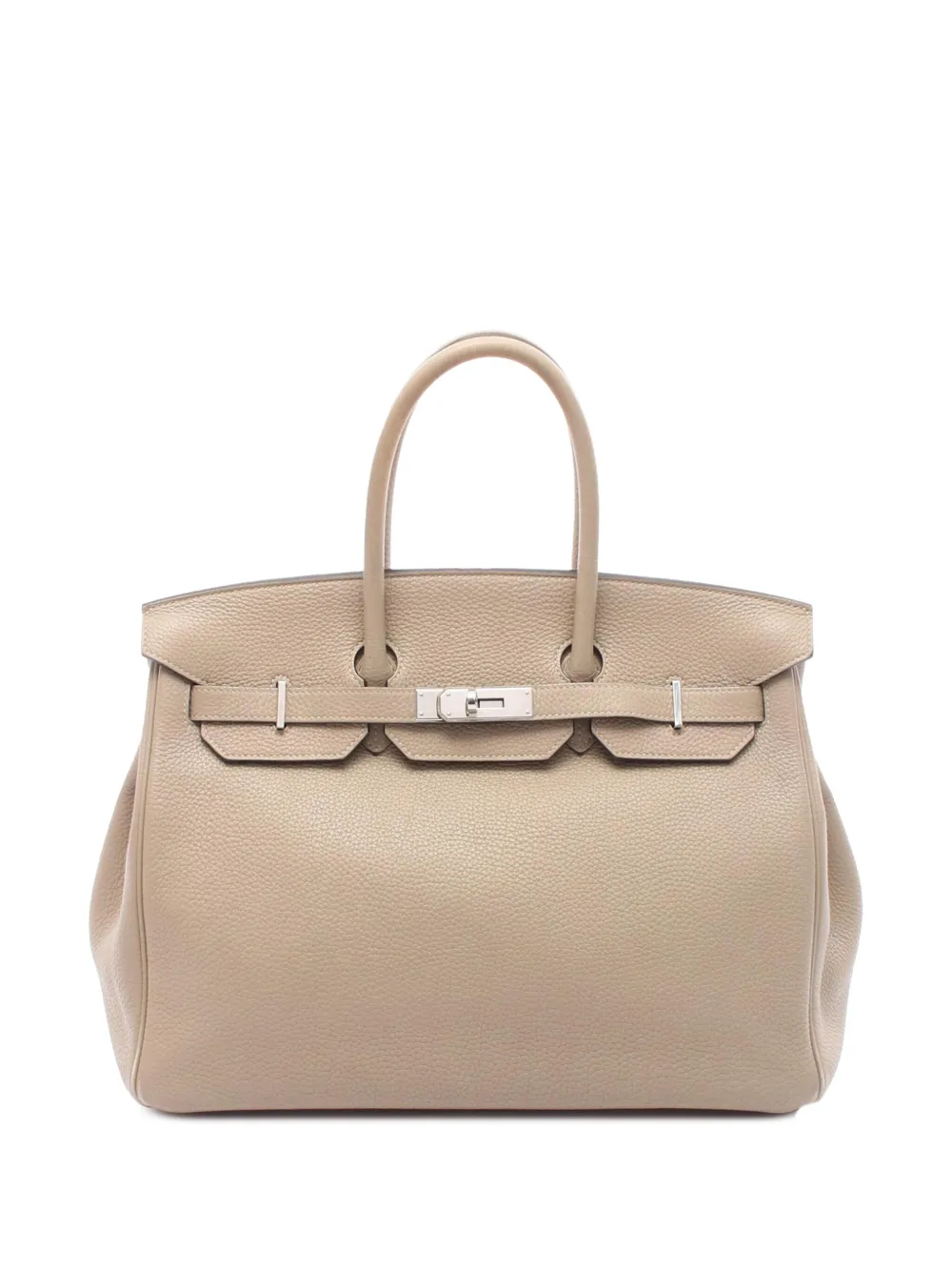 Hermès Pre-Owned 2011 Togo Birkin Retourne 35 handbag | Brown | Image 1