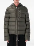 Rick Owens Gimp hooded puffer jacket - Grey