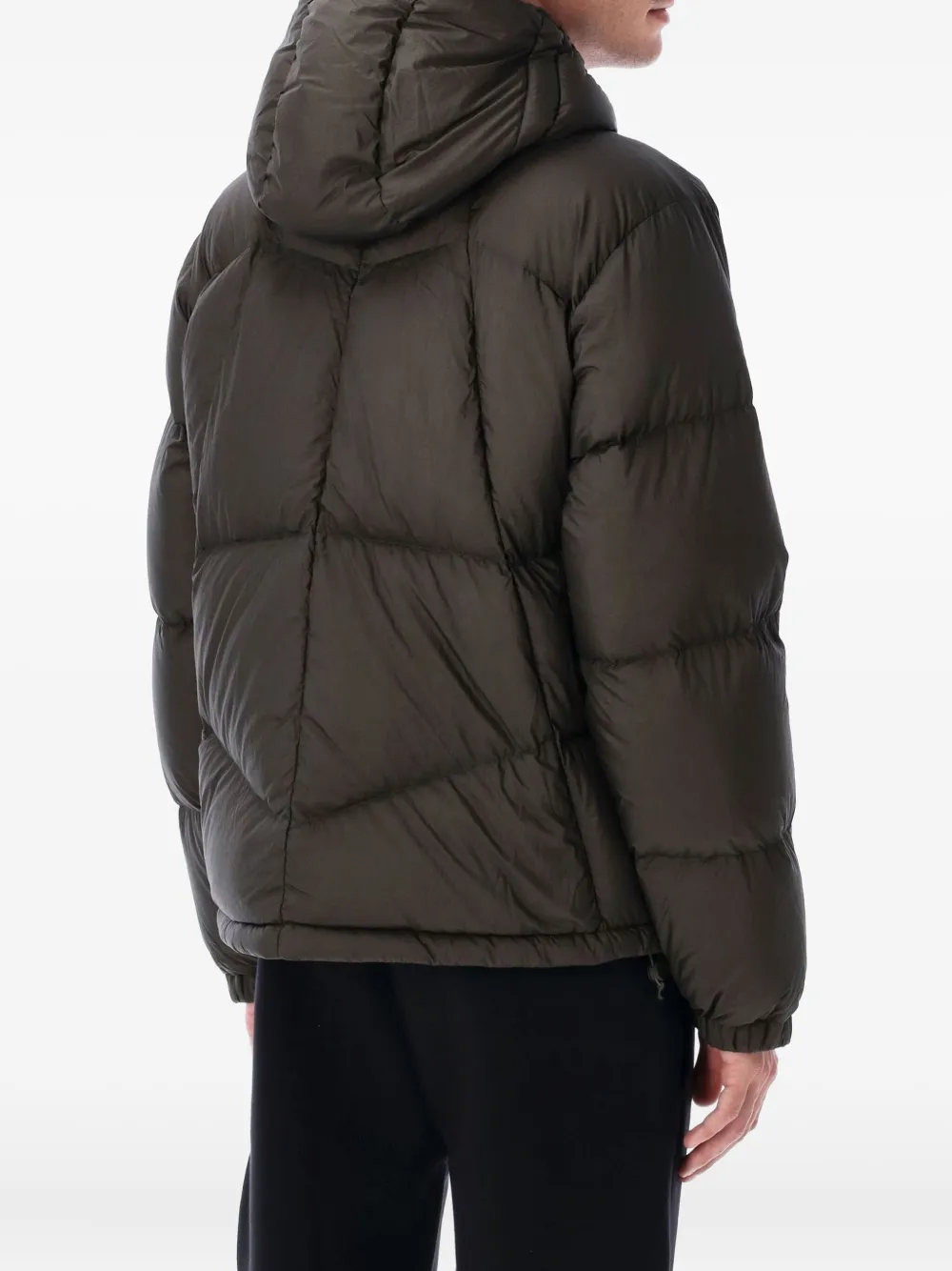 K-way Quill Thermo Light Ripstop Down Jacket In Brown