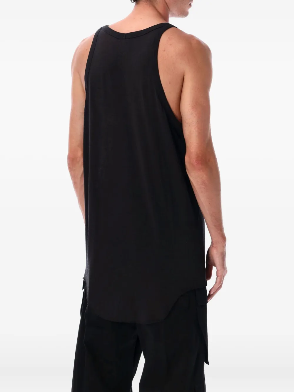 Rick Owens Anthem katoenen tanktop - Zwart
