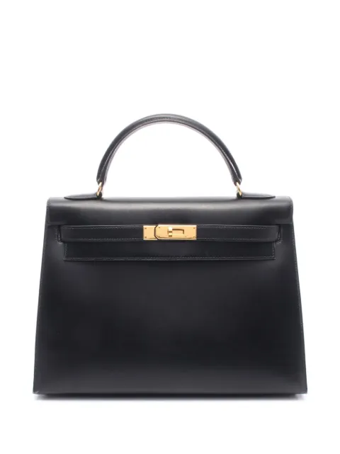 Hermès Pre-Owned 1996 Box Calf Kelly Sellier 32 satchel