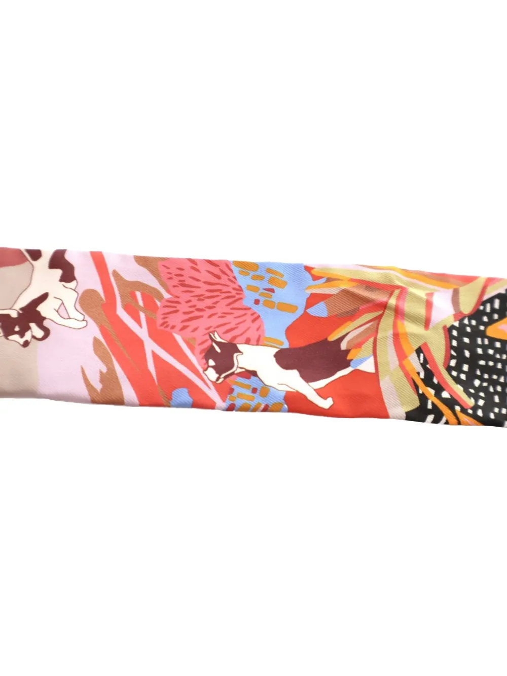 Hermès Pre-Owned 2015-2025 En Liberte Silk Twilly Scaf scarves | Image 2