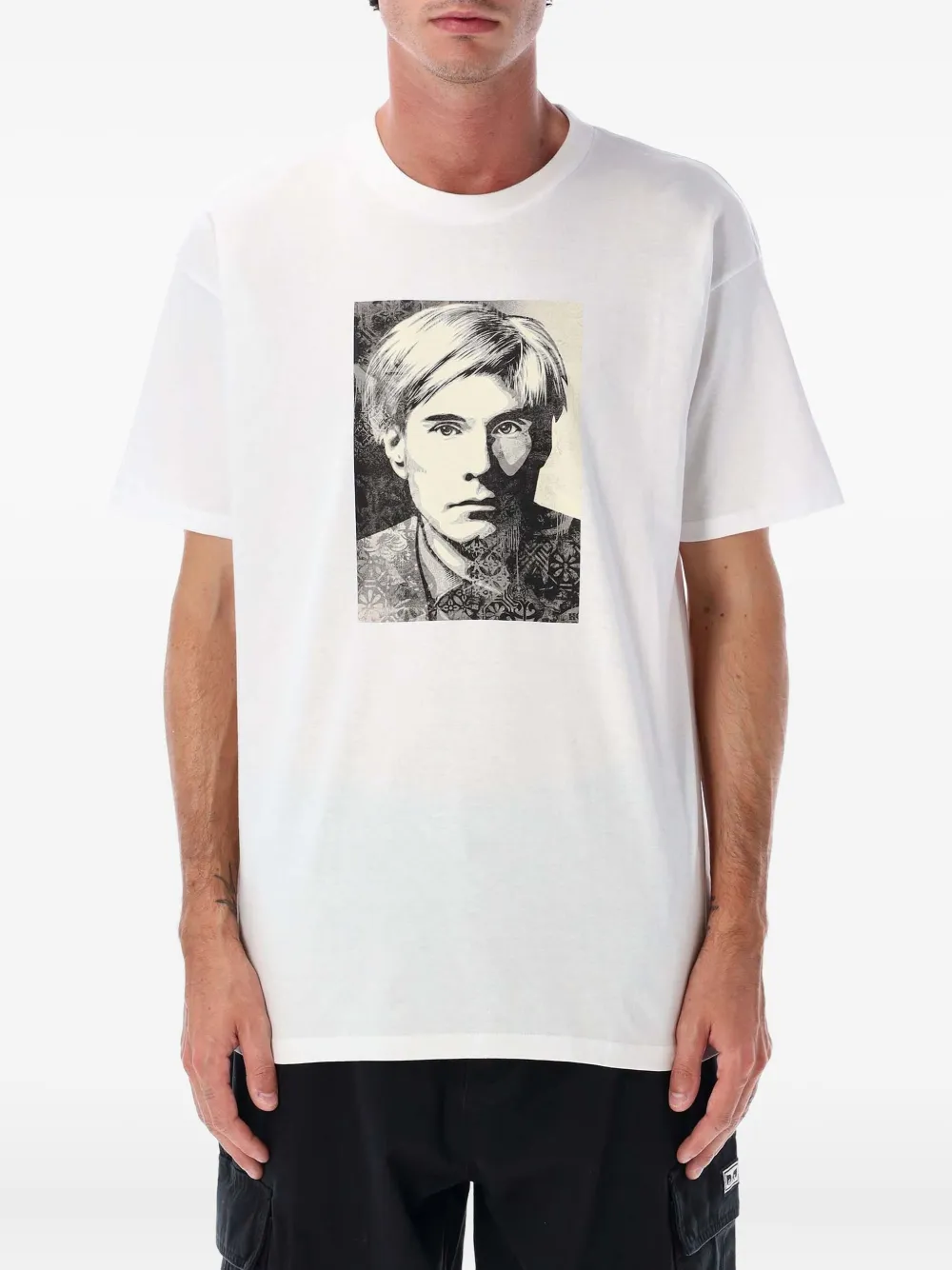 Obey Warhol-portrait T-shirt | White | Image 1