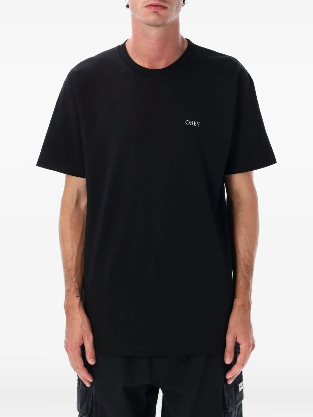 Obey Peace & Justice T-shirt | Black | Image 1