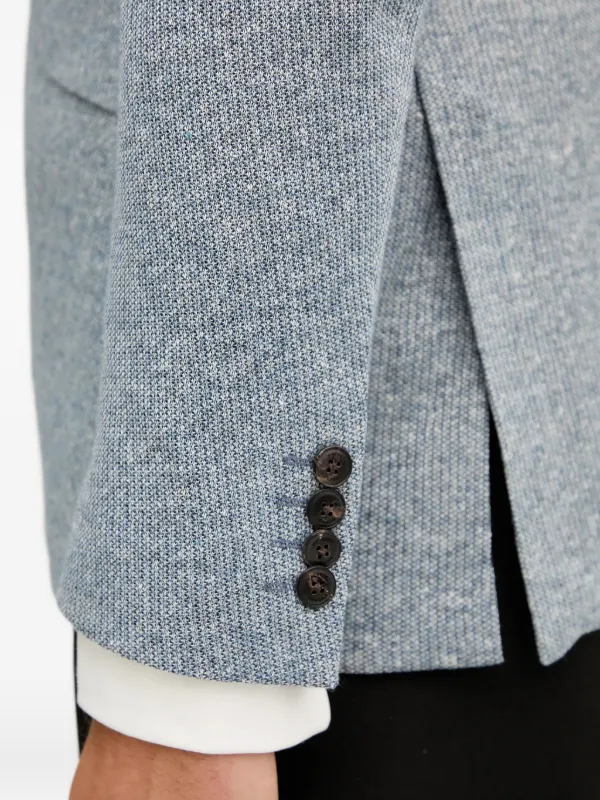 Hackett London ノッチドラペル ジャケット | ブルー | FARFETCH JP