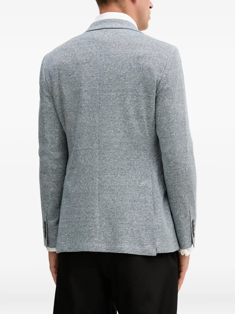  Hackett Notched-lapels Blazer - Blue 