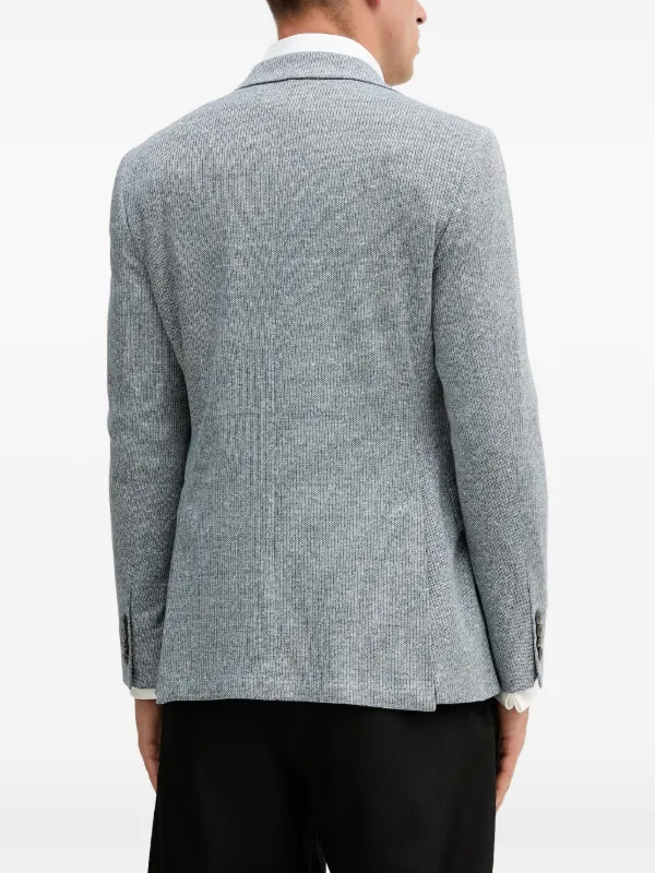 Hackett London ノッチドラペル ジャケット | ブルー | FARFETCH JP