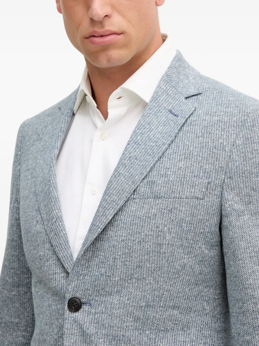 Hackett London ノッチドラペル ジャケット | ブルー | FARFETCH JP