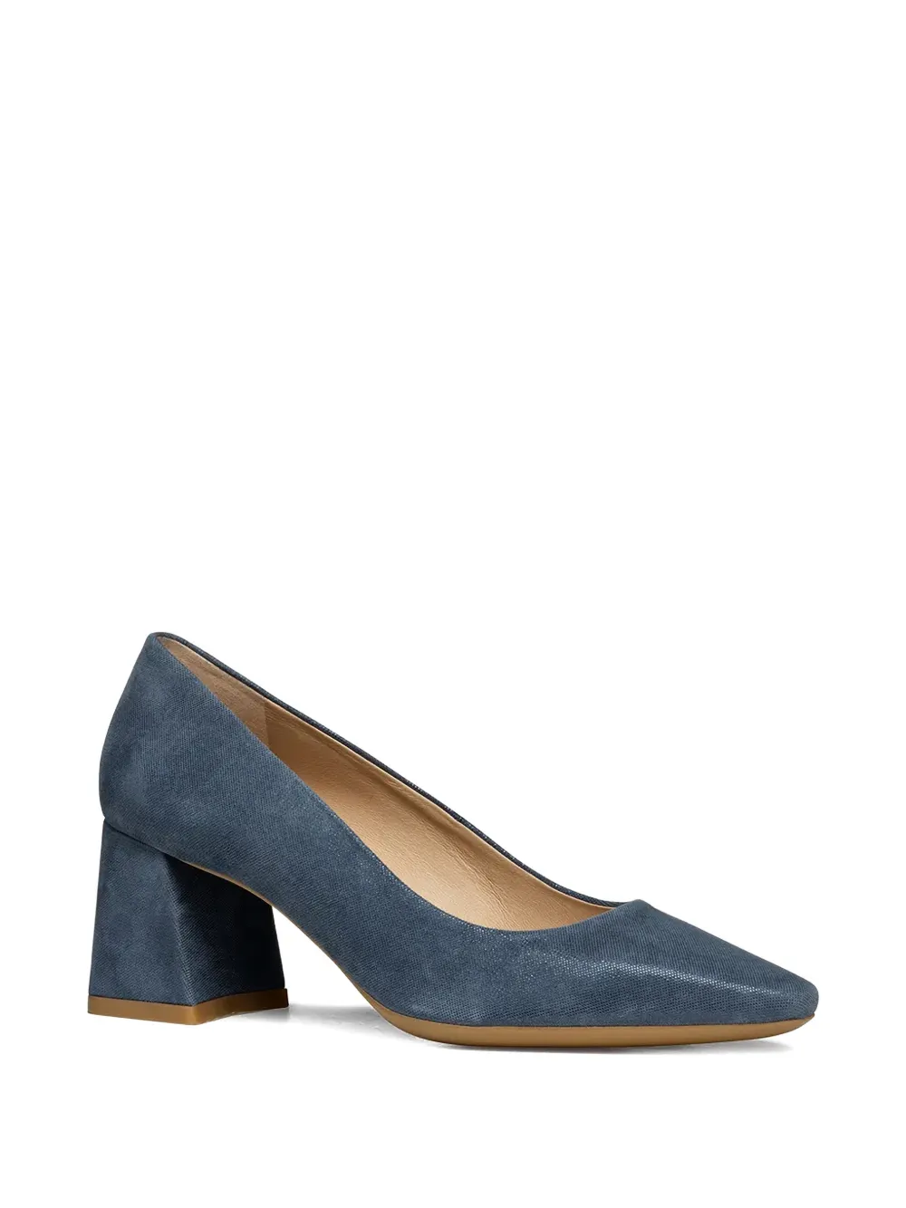 Geox Pointed-toe Pumps In Blue