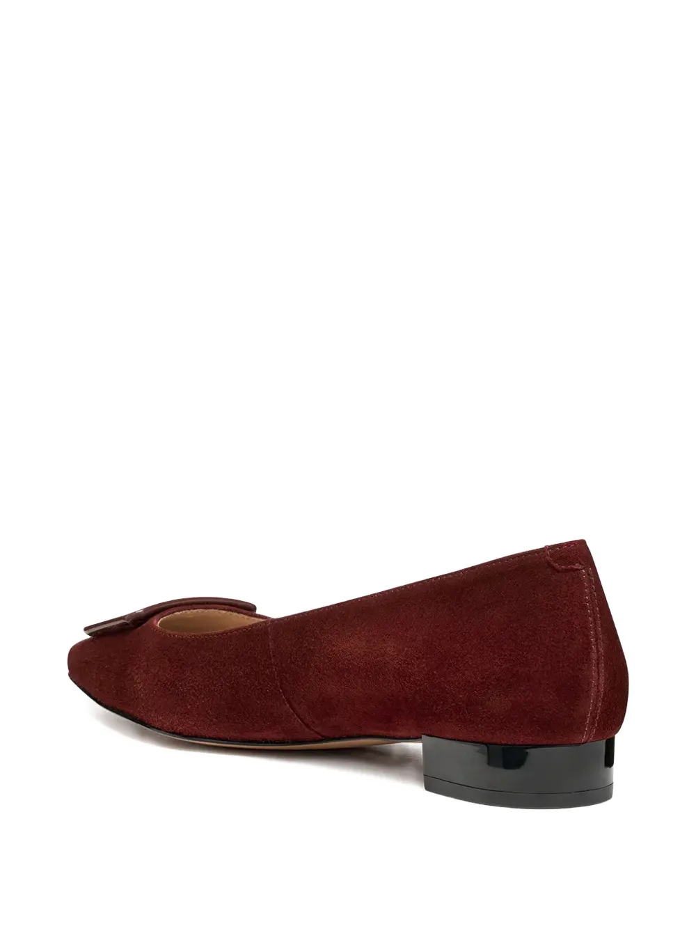 Geox Giselda15 Ballet Flats In Burgundy