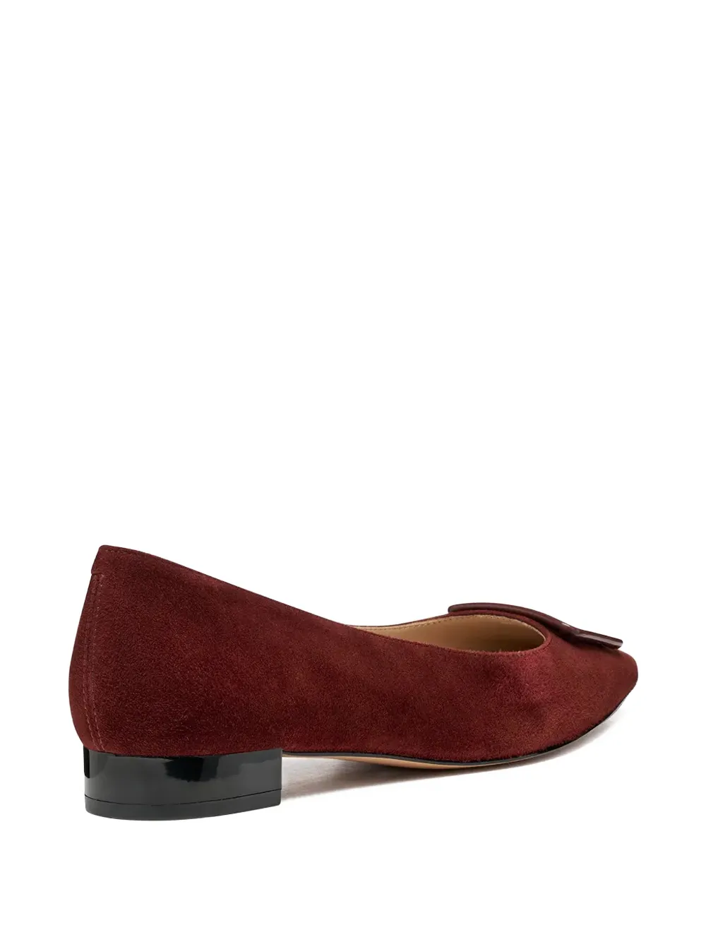 Geox Giselda15 Ballet Flats In Burgundy
