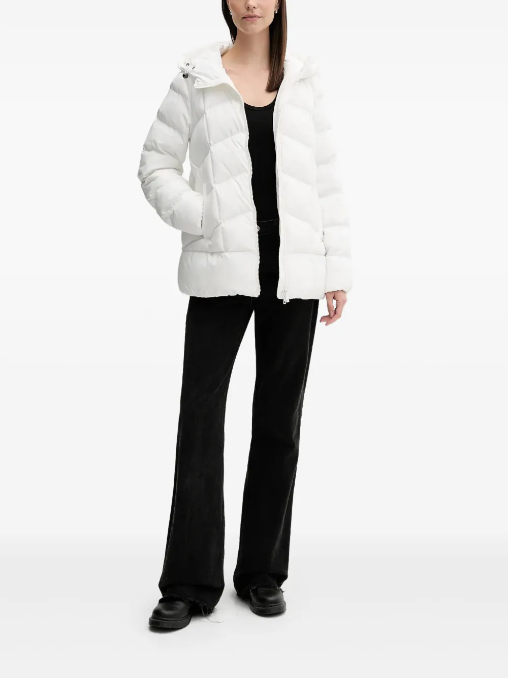 Geox hooded zip jacket | Down Jackets | Image 2