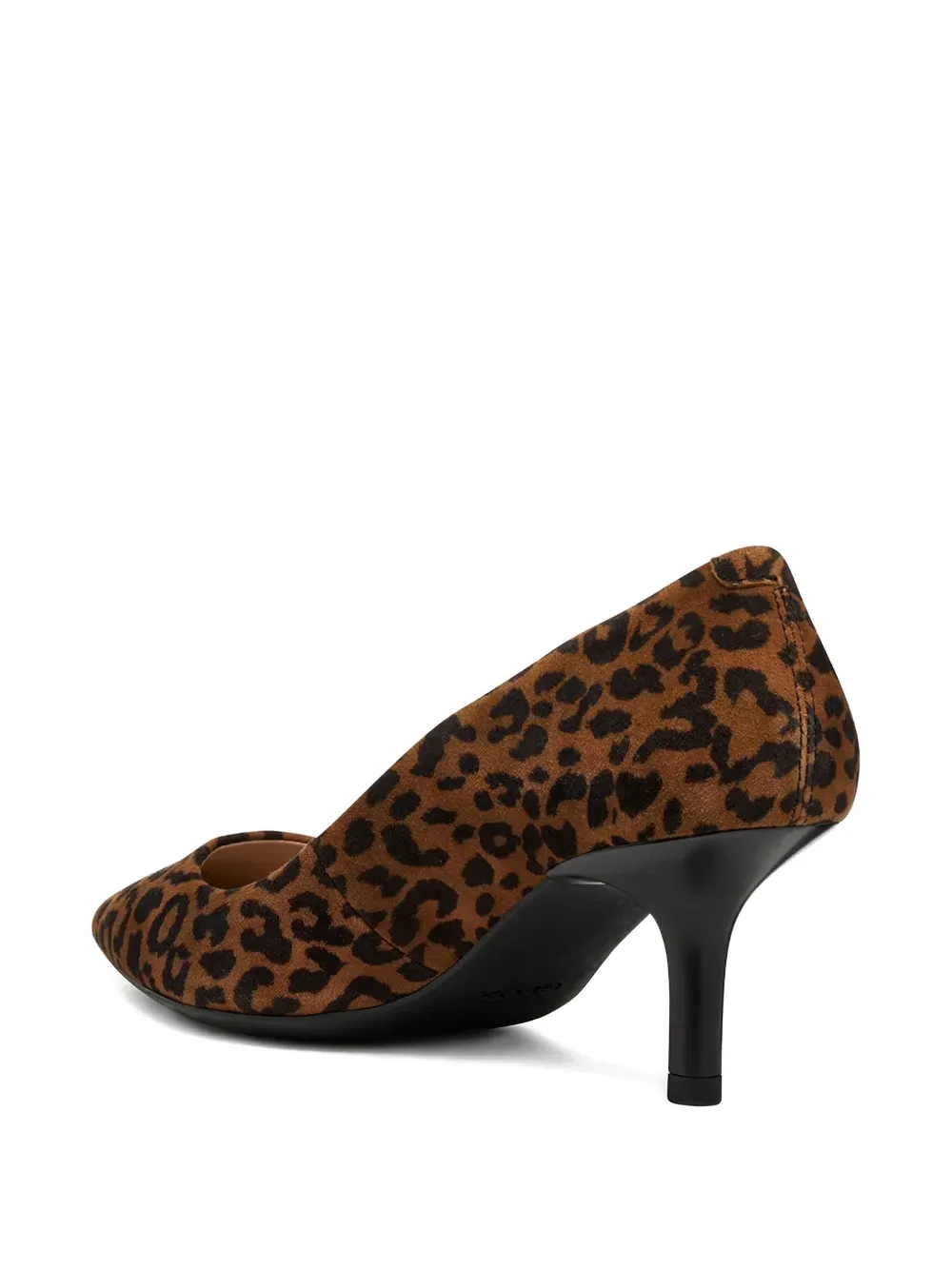 Geox 60mm Kleopy leopard print heeled pumps Bruin