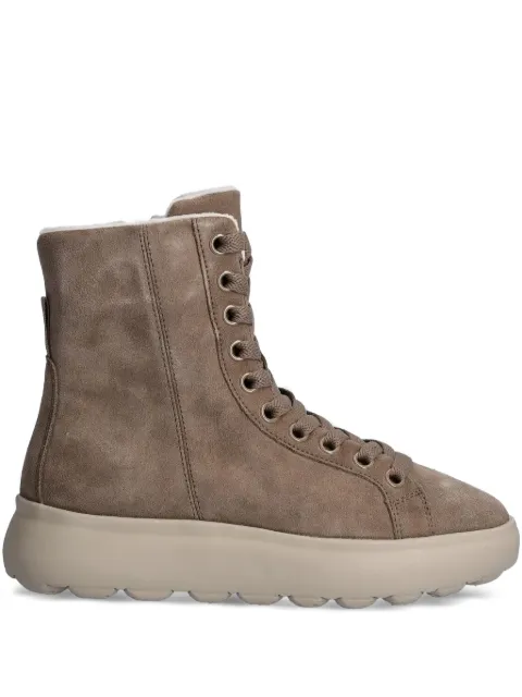 Geox Spherica EC Lace-up zip boots