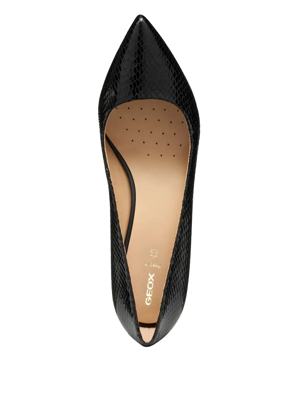Geox Kleopy Pointed Snakeskin Pumps In Multi