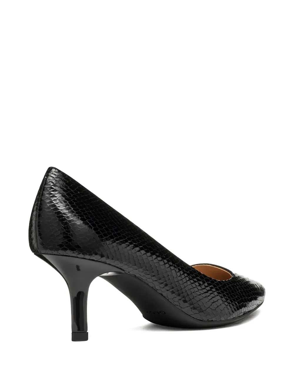 Geox Kleopy Pointed Snakeskin Pumps In Multi
