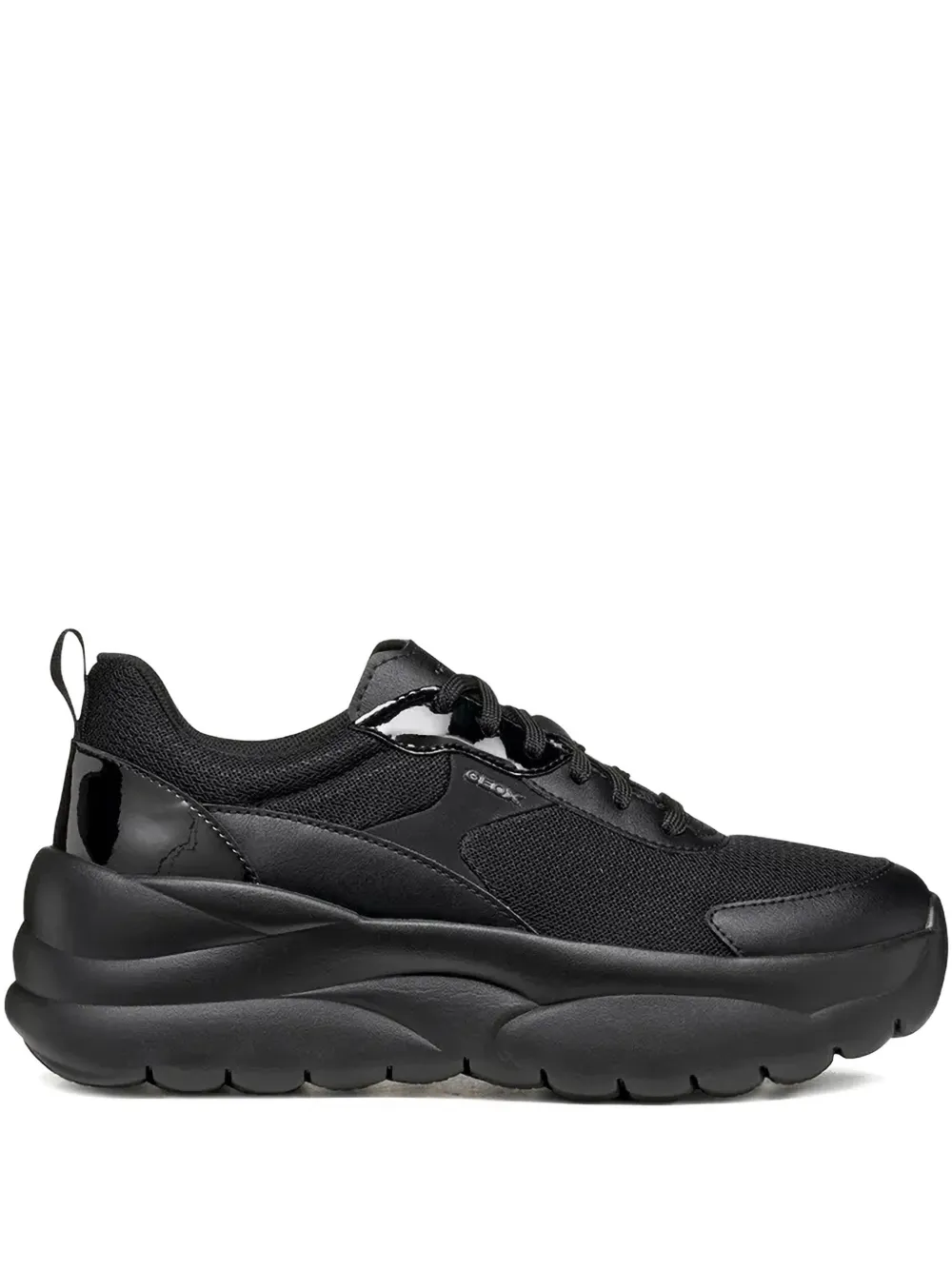 Geox logo-detail sneakers | Black | Image 1