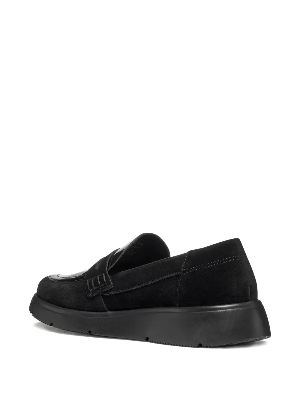 Geox Leren loafers Zwart