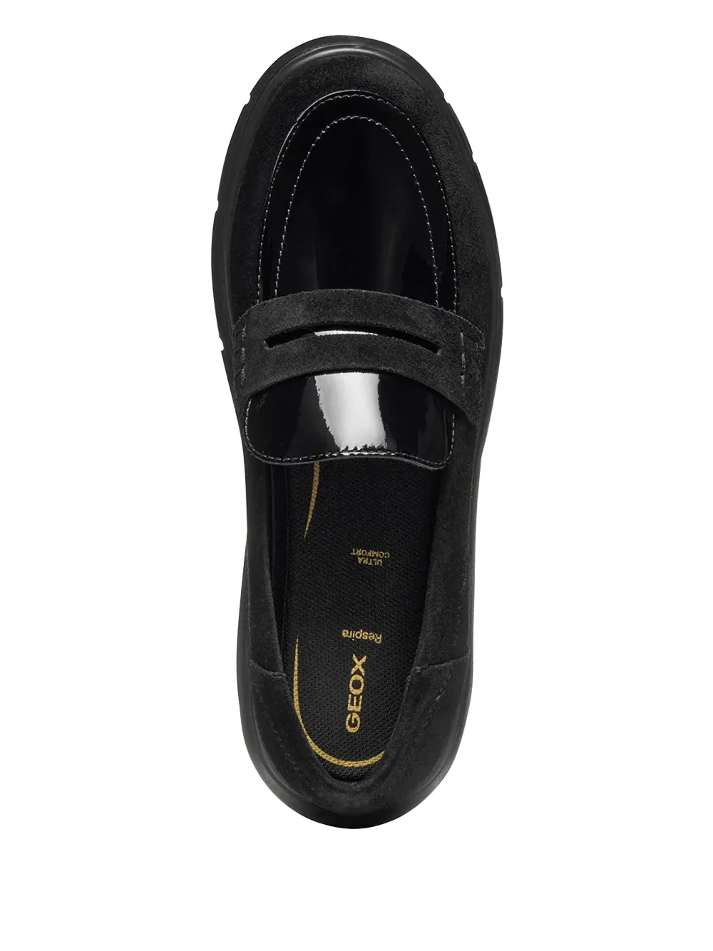 Geox Leren loafers Zwart