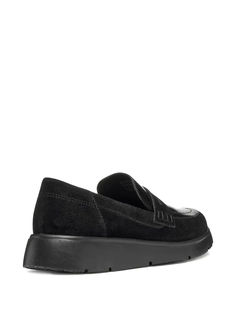 Geox Leren loafers Zwart