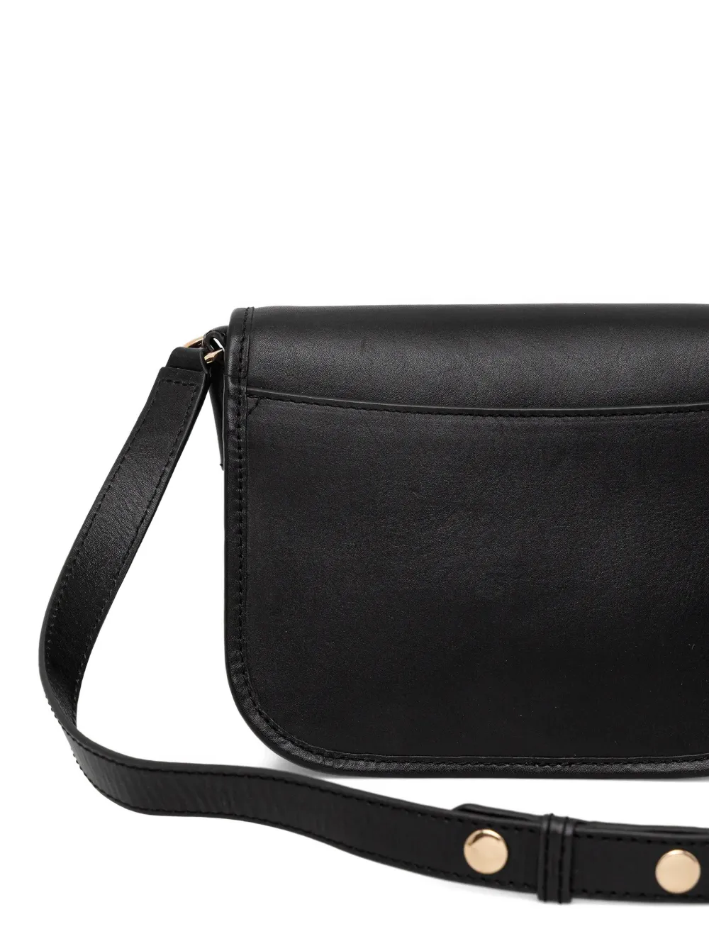 Geox Flavrie Turn-lock Cross Body Bag In Black