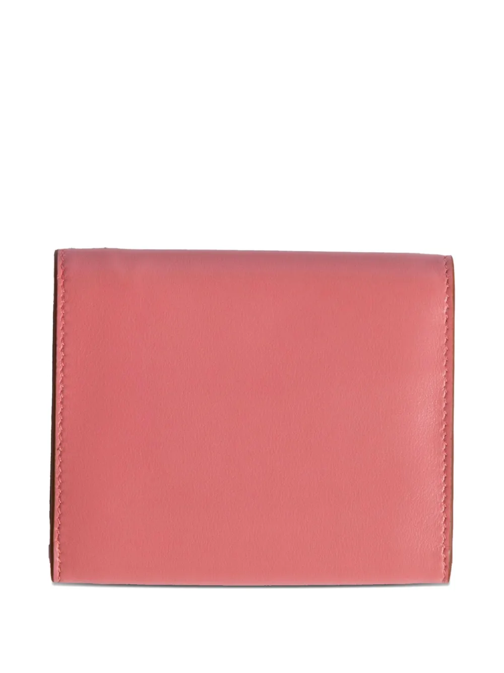 Miu Miu logo leather wallet - Roze