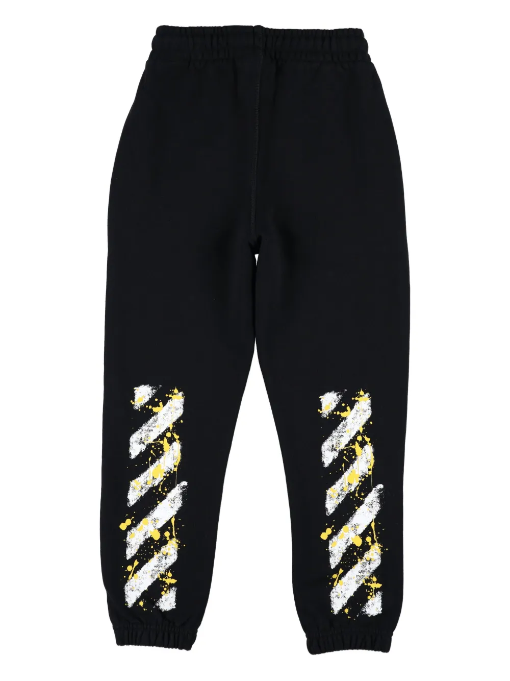 Off-White Kids splattered stripe track pants | Boys Casual Trousers | Image 2