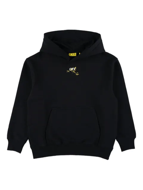 Off-White Kids logo-print hoodie