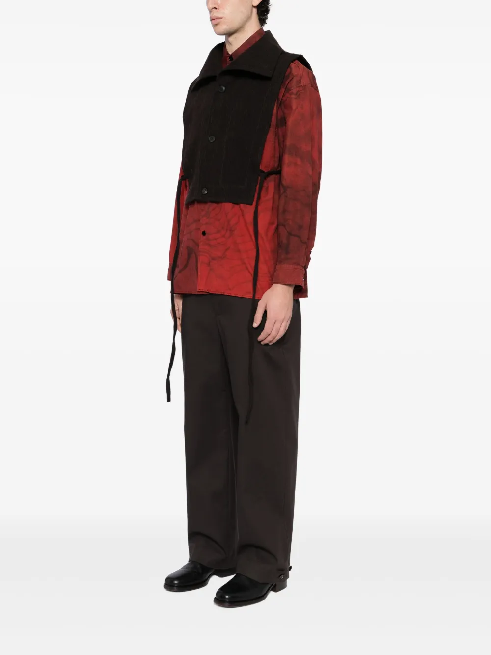Jan Van Essche Gilet Bruin