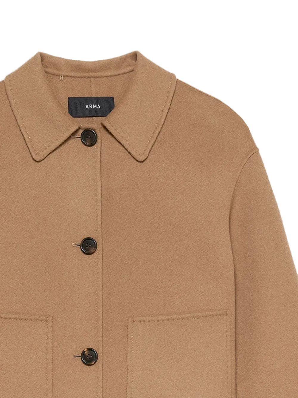 Arma patch-pockets buttoned jacket | Cropped Jackets | Image 2