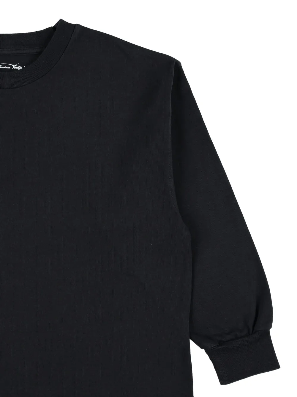 American Vintage Kids Top met lange mouwen Zwart