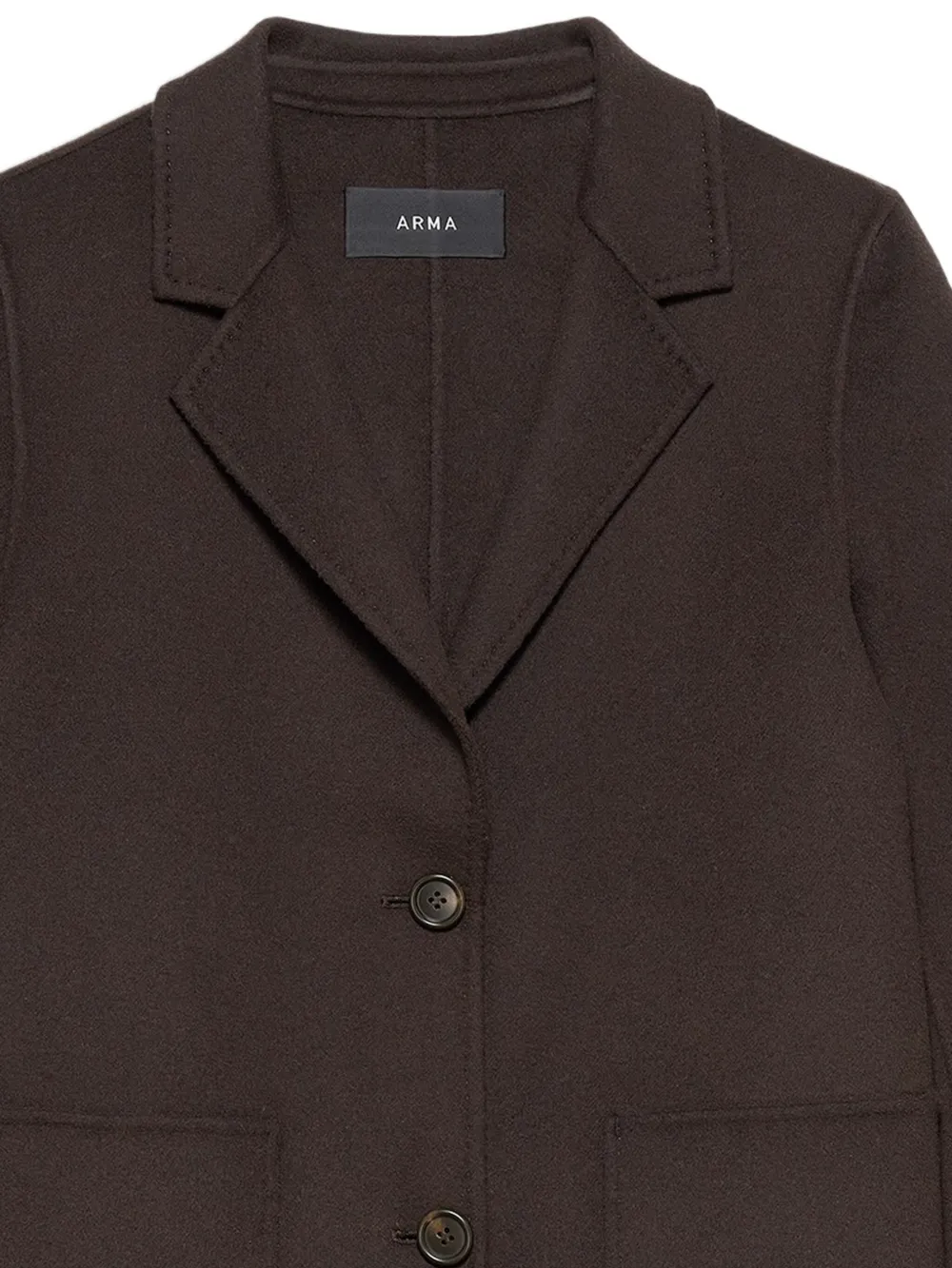 Arma patch-pocket button coat | Single Breasted Coats | Image 2