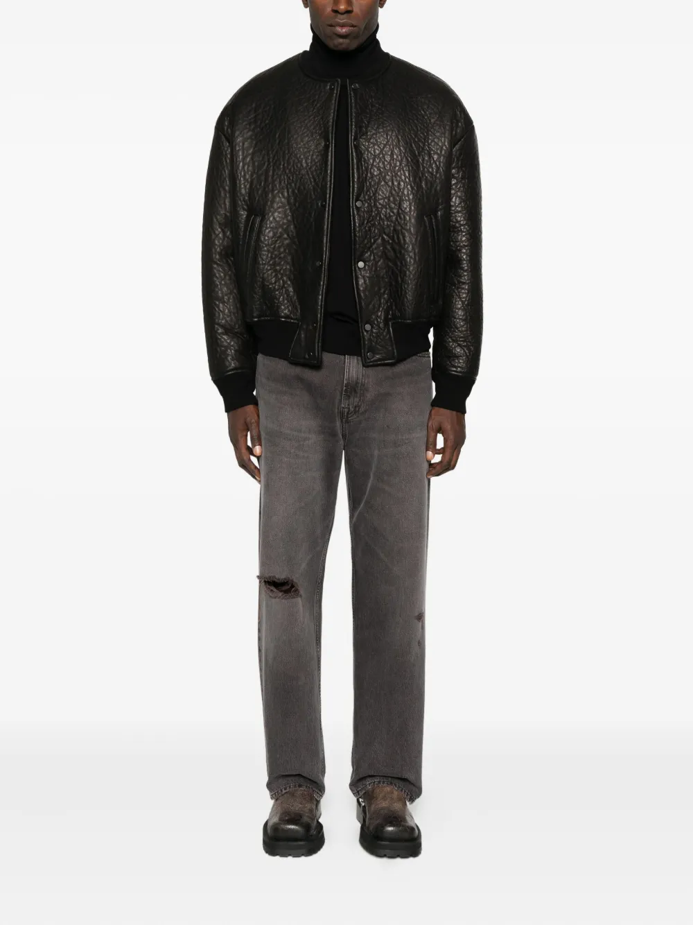 Salvatore Santoro leather bomber jacket | Bomber Jackets | Image 2