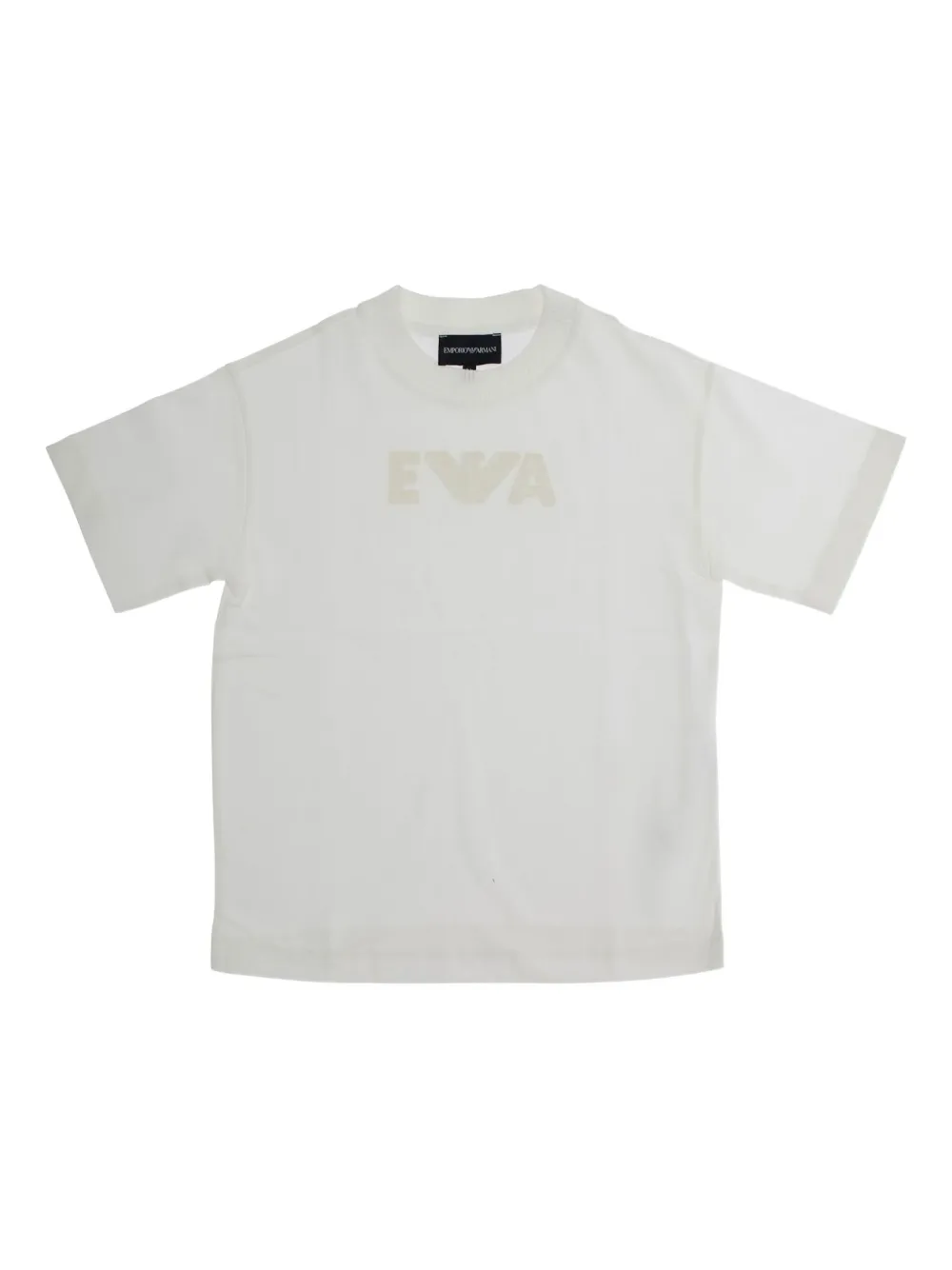Emporio Armani Eagle-logo Short-sleeve T-shirt In White