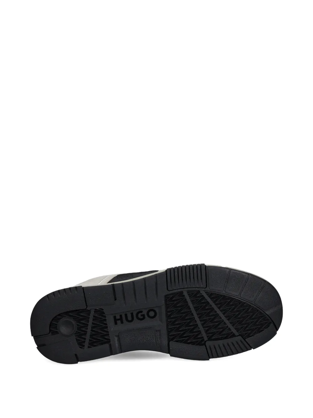 HUGO Sneakers met vlakken Beige